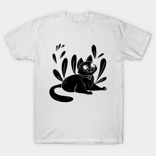 Lucky black cat T-Shirt